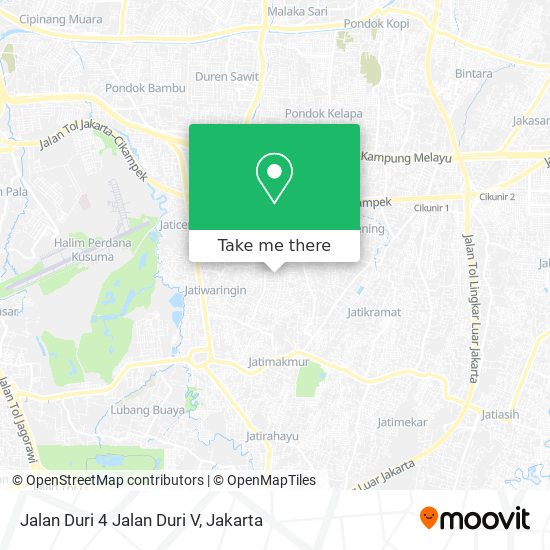 Jalan Duri 4 Jalan Duri V map