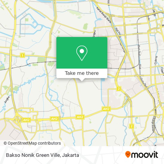 Bakso Nonik Green Ville map