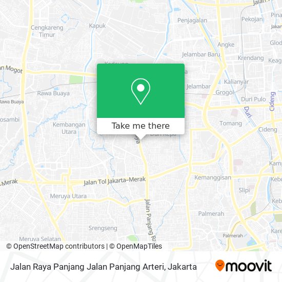 Jalan Raya Panjang Jalan Panjang Arteri map