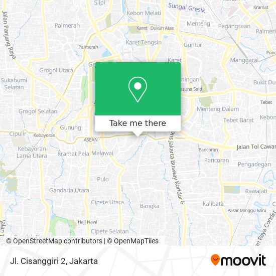 Jl. Cisanggiri 2 map