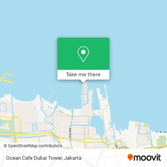 Ocean Cafe Dubai Tower map