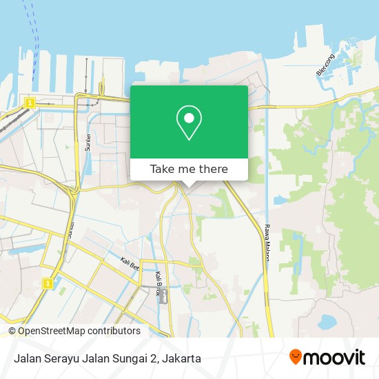 Jalan Serayu Jalan Sungai 2 map