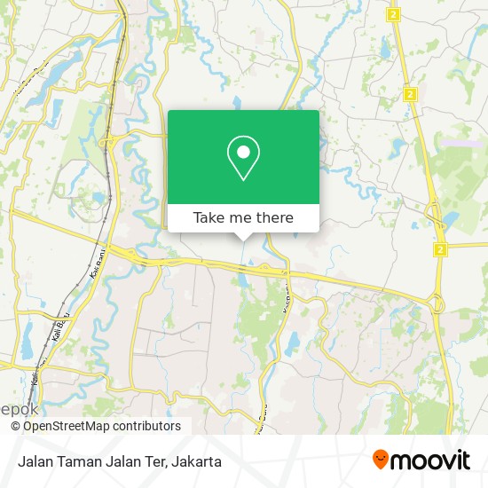 Jalan Taman Jalan Ter map