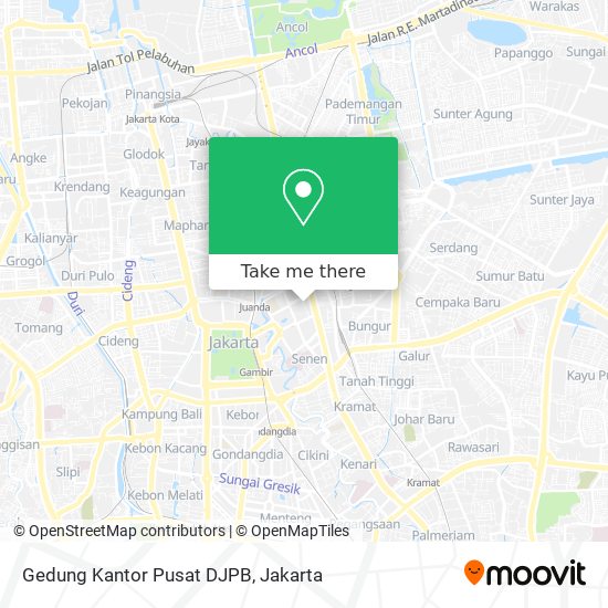 Gedung Kantor Pusat DJPB map