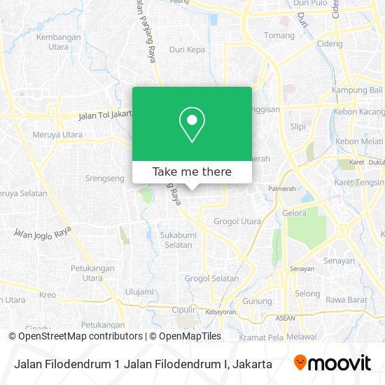 Jalan Filodendrum 1 Jalan Filodendrum I map