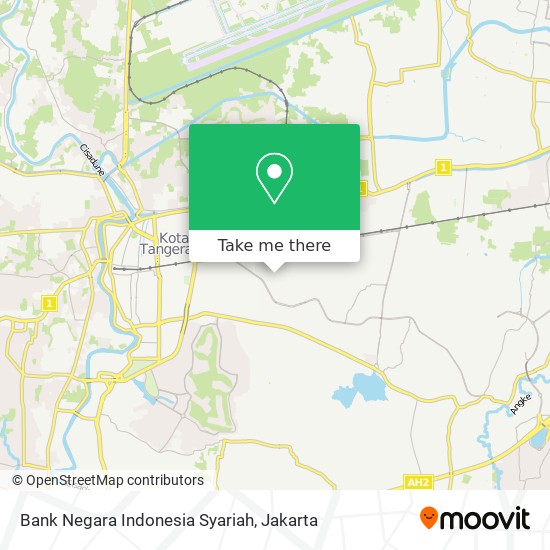 Bank Negara Indonesia Syariah map