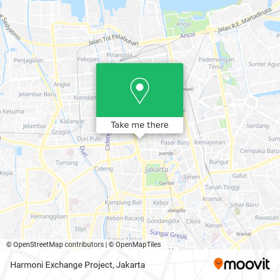 Harmoni Exchange Project map