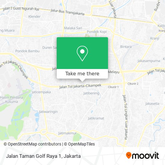 Jalan Taman Golf Raya 1 map