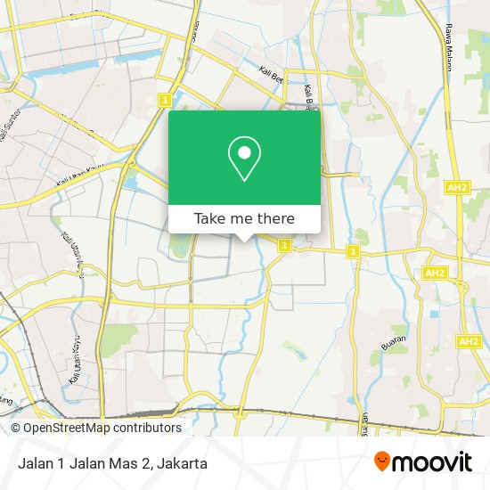 Jalan 1 Jalan Mas 2 map