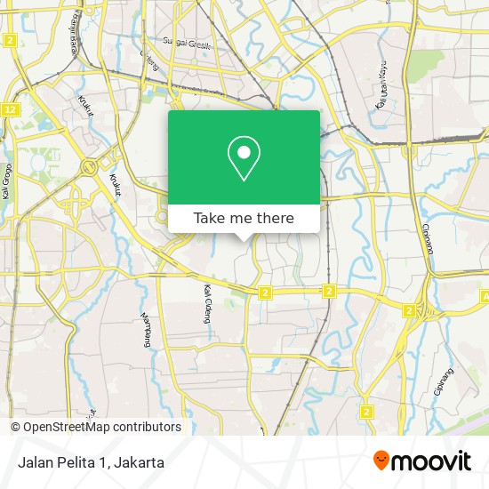 Jalan Pelita 1 map