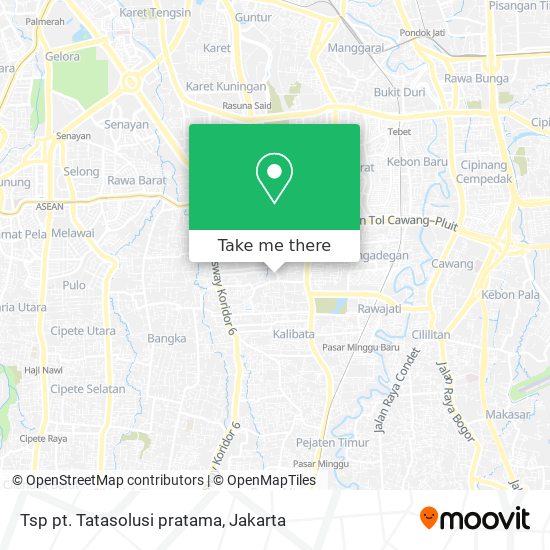 Tsp pt. Tatasolusi pratama map