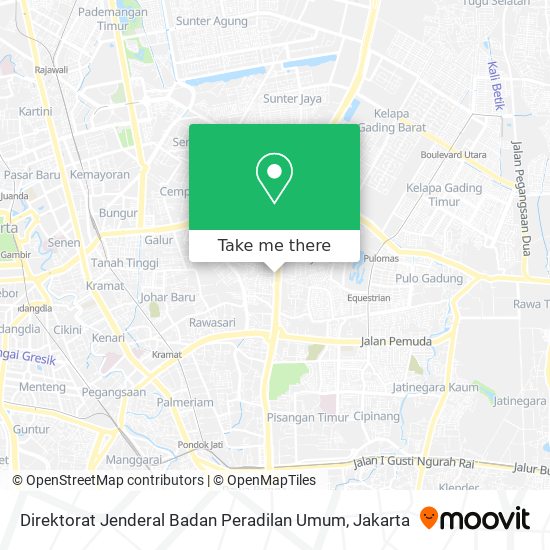 Direktorat Jenderal Badan Peradilan Umum map
