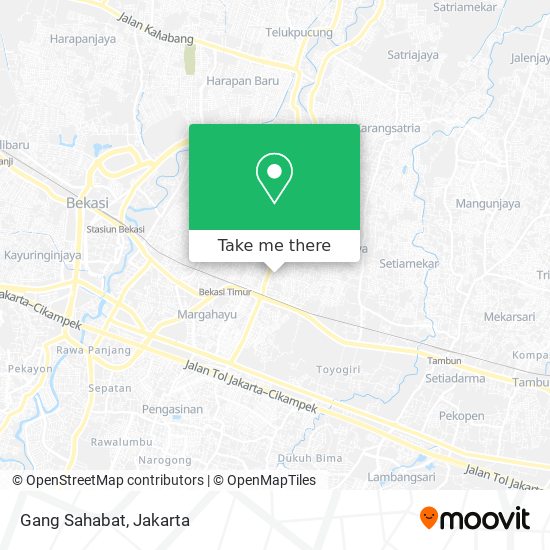 Gang Sahabat map