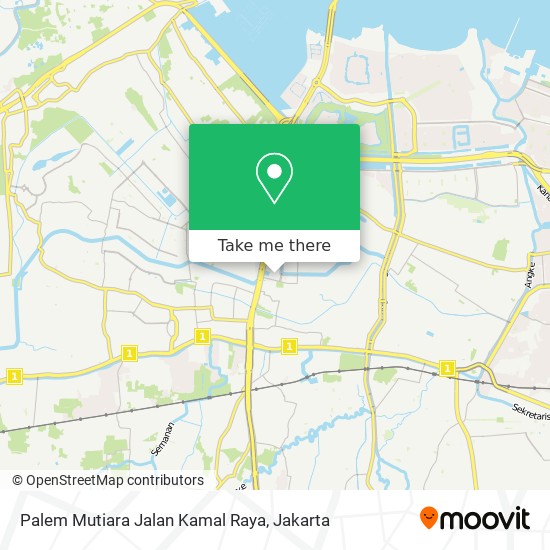 Palem Mutiara Jalan Kamal Raya map