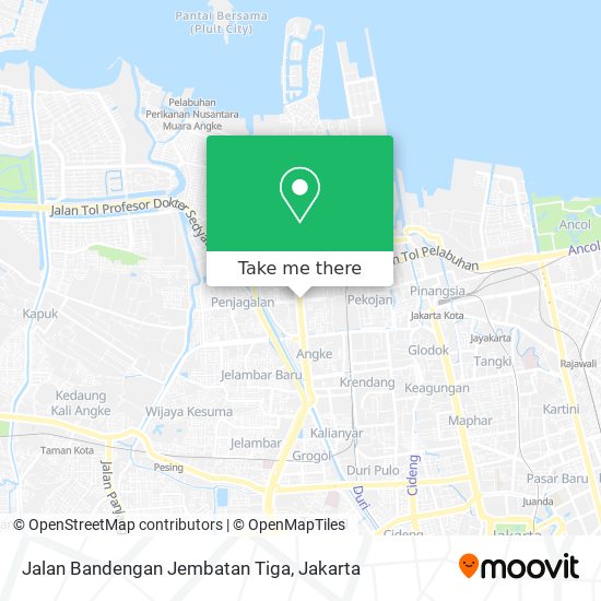 Jalan Bandengan Jembatan Tiga map