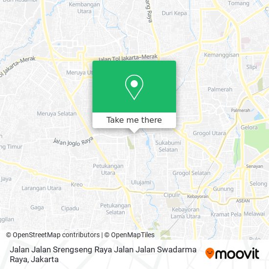 Jalan Jalan Srengseng Raya Jalan Jalan Swadarma Raya map