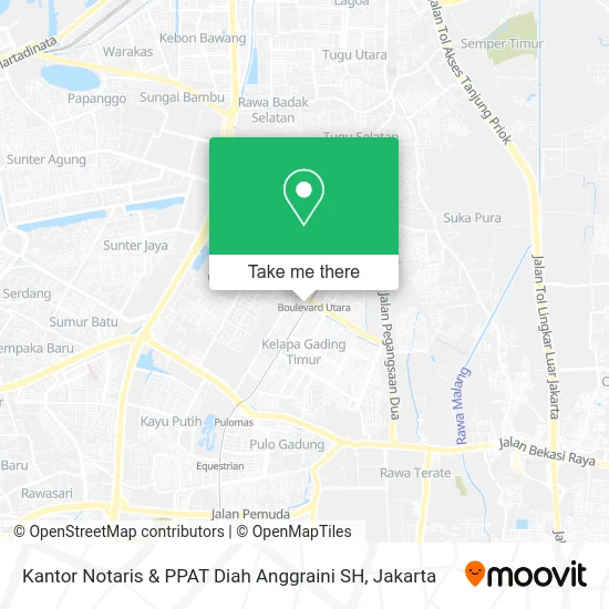 Kantor Notaris & PPAT Diah Anggraini SH map