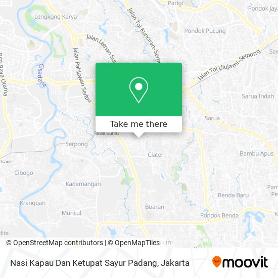 Nasi Kapau Dan Ketupat Sayur Padang map