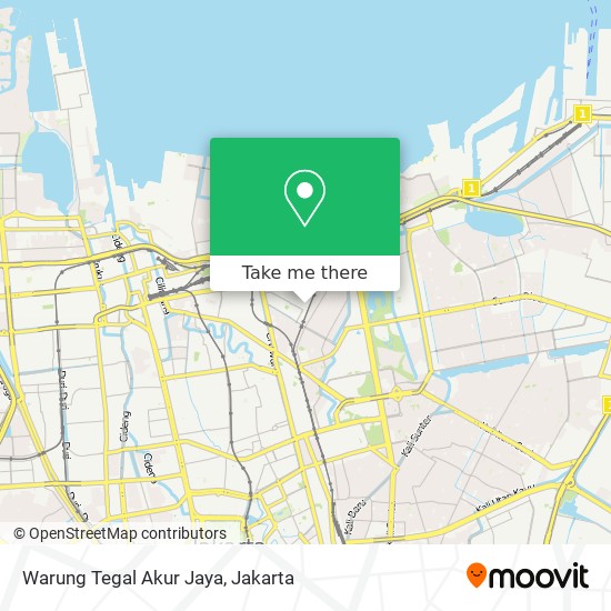 Warung Tegal Akur Jaya map