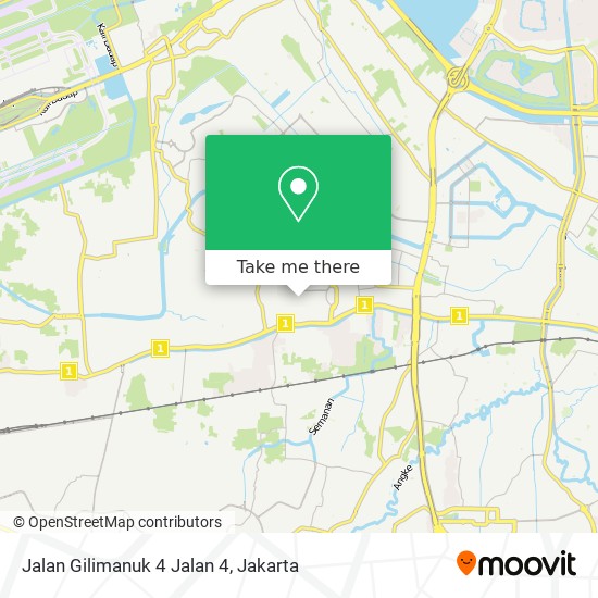 Jalan Gilimanuk 4 Jalan 4 map