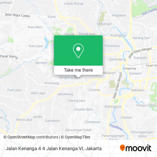Jalan Kenanga 4 4 Jalan Kenanga VI map