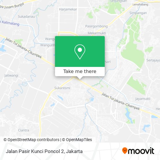 Jalan Pasir Kunci Poncol 2 map