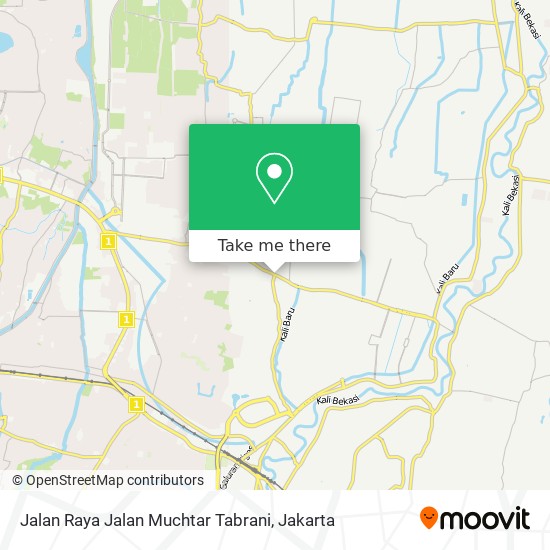 Jalan Raya Jalan Muchtar Tabrani map