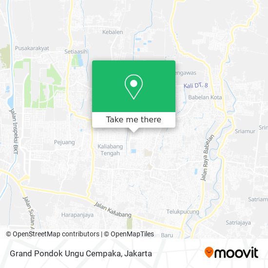 Grand Pondok Ungu Cempaka map