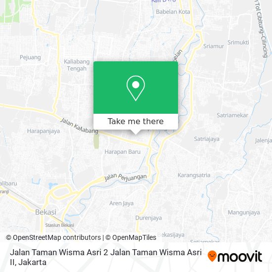 Jalan Taman Wisma Asri 2 Jalan Taman Wisma Asri II map