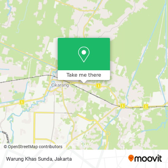 Warung Khas Sunda map