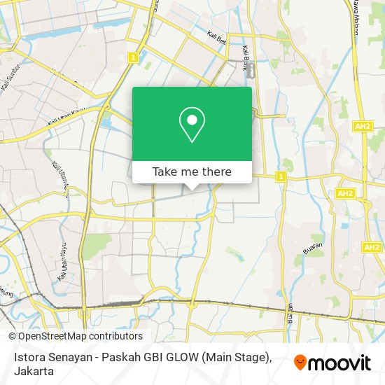 Istora Senayan - Paskah GBI GLOW (Main Stage) map