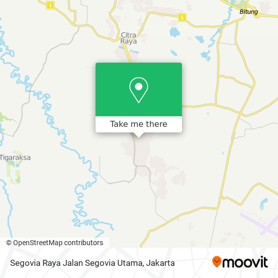 Segovia Raya Jalan Segovia Utama map