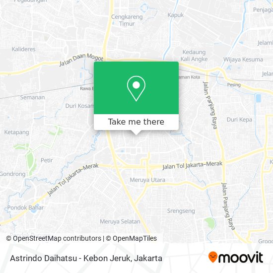 Astrindo Daihatsu - Kebon Jeruk map