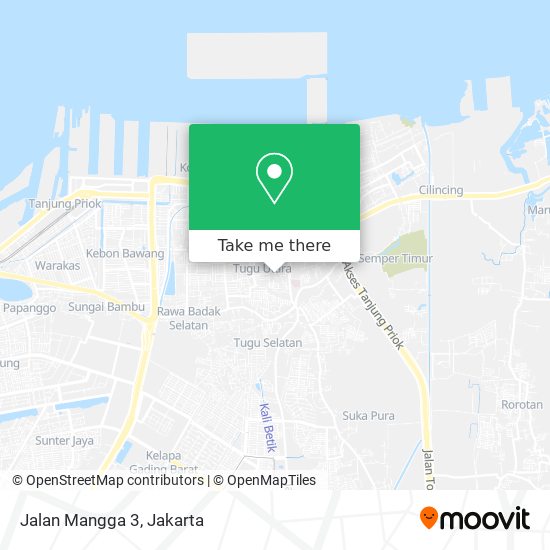 Jalan Mangga 3 map