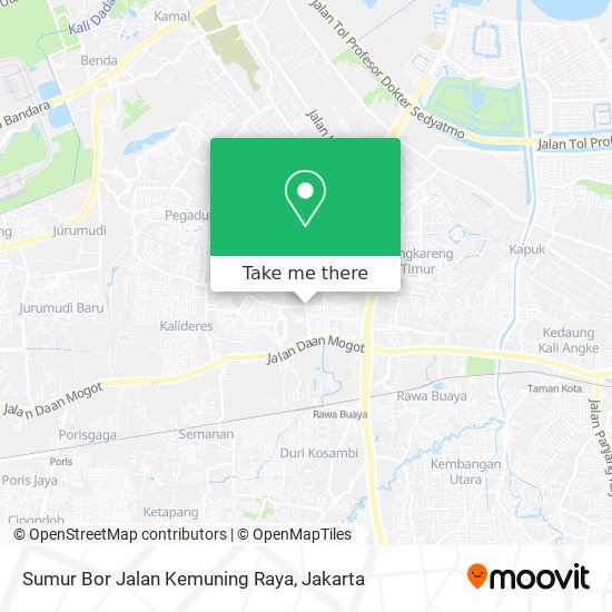 Sumur Bor Jalan Kemuning Raya map