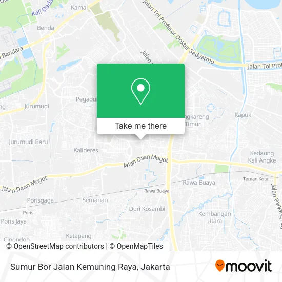 Sumur Bor Jalan Kemuning Raya map