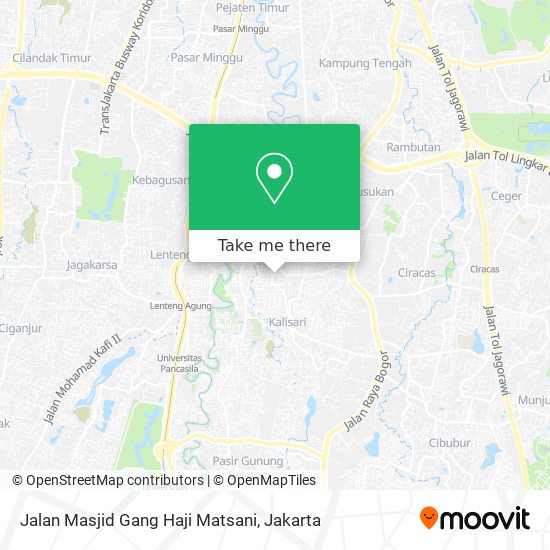 Jalan Masjid Gang Haji Matsani map