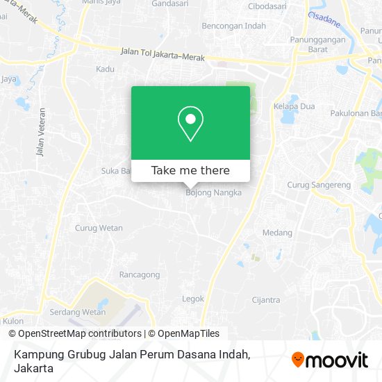 Kampung Grubug Jalan Perum Dasana Indah map