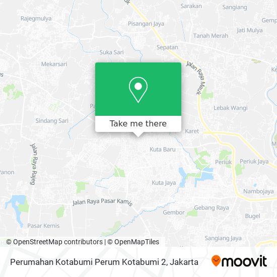 Perumahan Kotabumi Perum Kotabumi 2 map