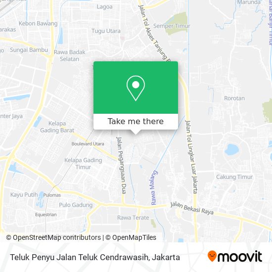 Teluk Penyu Jalan Teluk Cendrawasih map