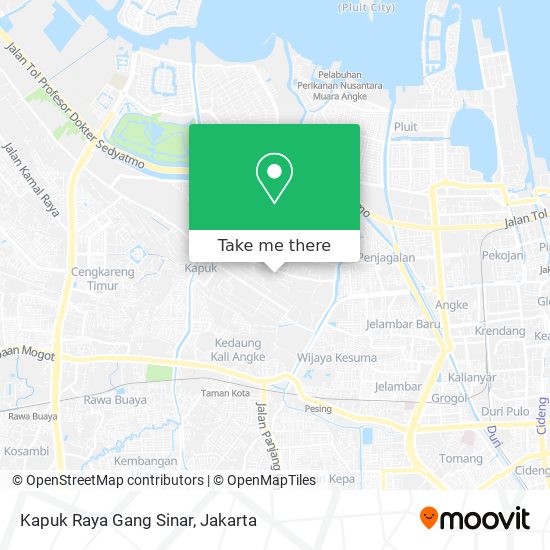 Kapuk Raya Gang Sinar map