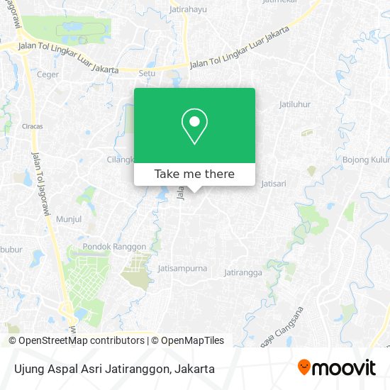 Ujung Aspal Asri Jatiranggon map