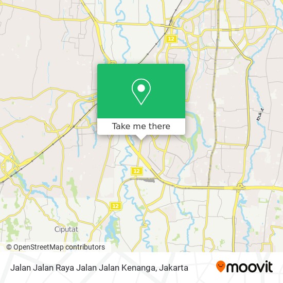 Jalan Jalan Raya Jalan Jalan Kenanga map