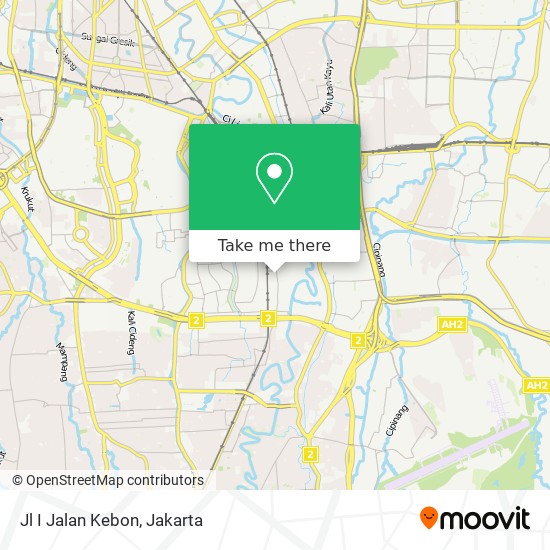 Jl I Jalan Kebon map