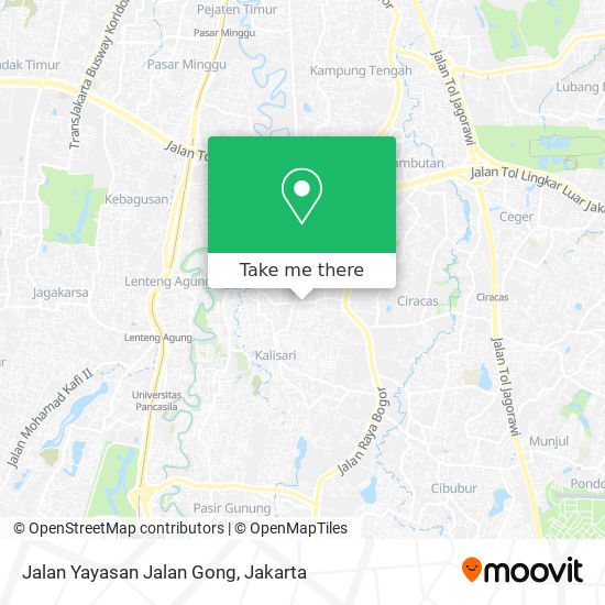 Jalan Yayasan Jalan Gong map