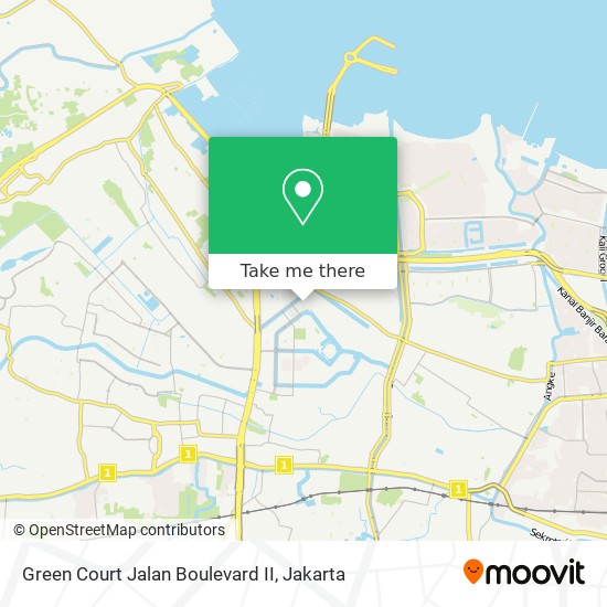 Green Court Jalan Boulevard II map
