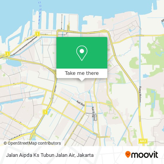 Jalan Aipda Ks Tubun Jalan Air map