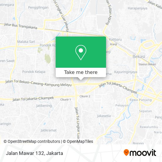 Jalan Mawar 132 map