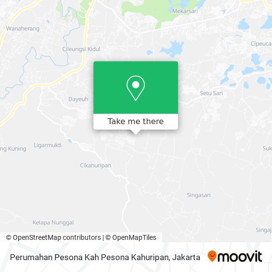 Perumahan Pesona Kah Pesona Kahuripan map