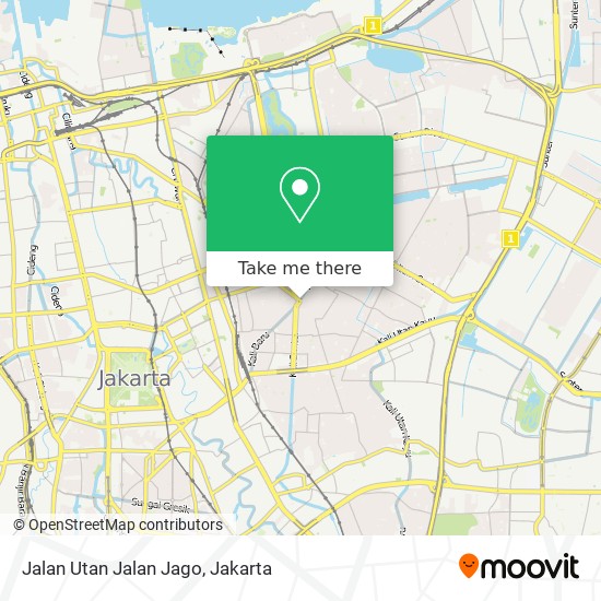 Jalan Utan Jalan Jago map